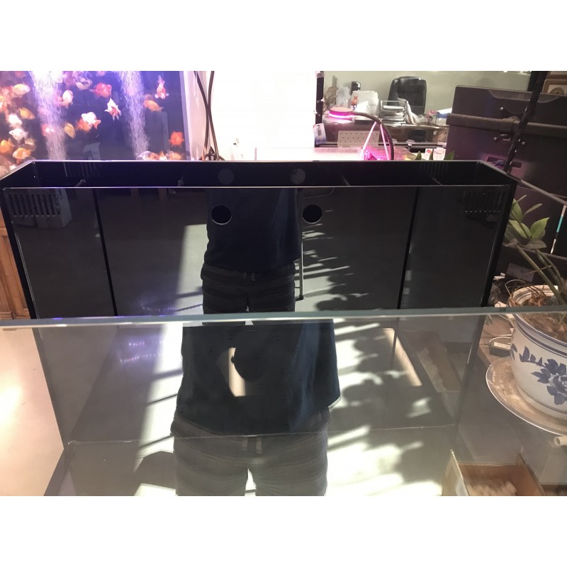 90 Gal 36x24x24" All In One tank W/ Black Stand