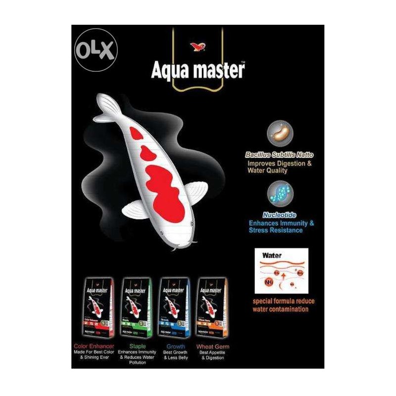 Aqua Master Koi Wheat Germ 5kg SM