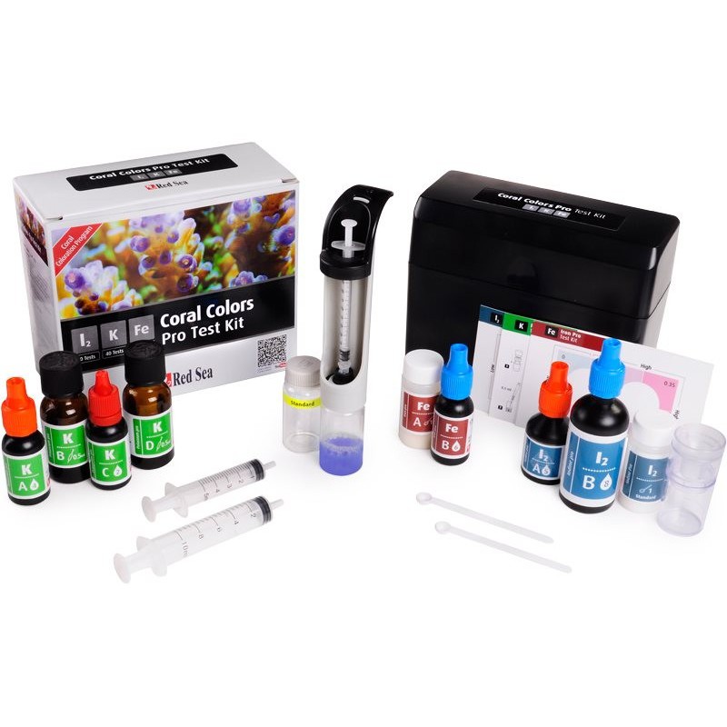 Red Sea Coral Colors Pro I2/K/Fe Multi Test Kit