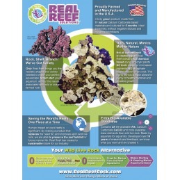 Real Reef Rock (60 lb) Box - Nano Size - Real Reef