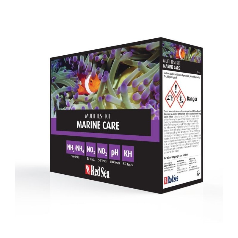 Marine Care Master Multi Test Kit - Red Sea