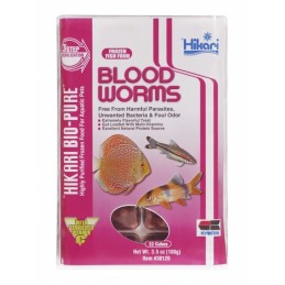 Hikari Frozen Bloodworms (3.5oz) Cube