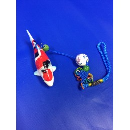 Koi Replica w/ Ribbon Sanke