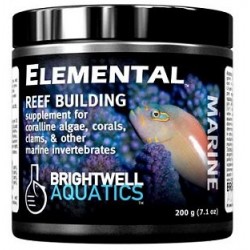 Elemental 800 Gram - Dry Reef Building Complex for Corals, Clams - Brightwell Aquatics