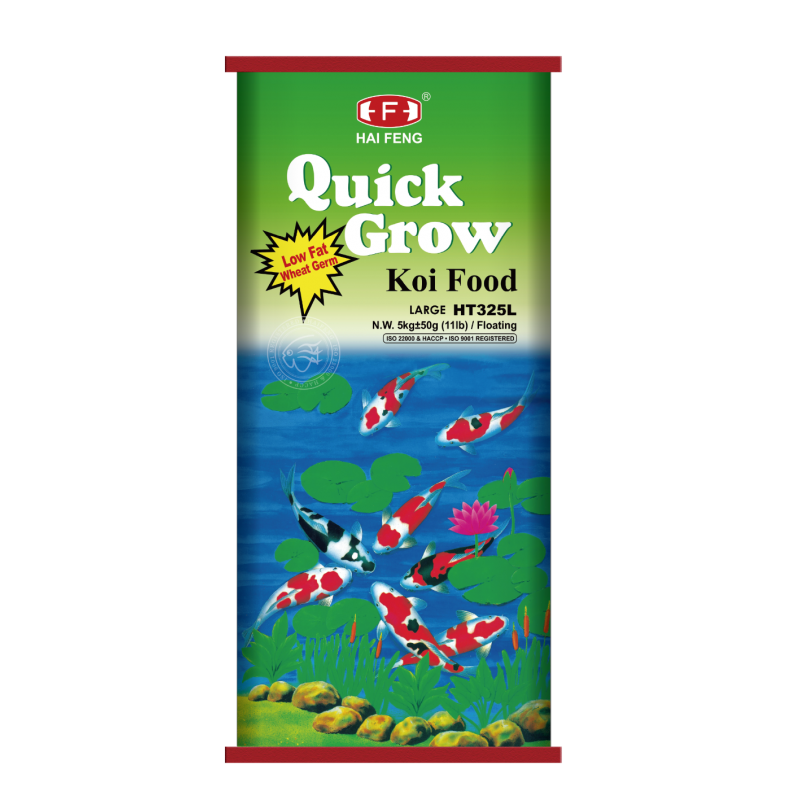 (image for) Quick Grow Koi Food Medium 5kg - Hai Feng (HT325ML)